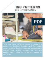 Drafting Patterns: Importance of Patternmaking