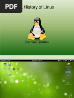 History of Linux