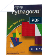 Mathematics Teaching Aid- Pythogoras Theorem