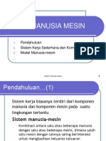 Sistem Manusia Mesin PDF