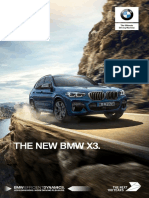 2018 BMW X3 Brochure PDF