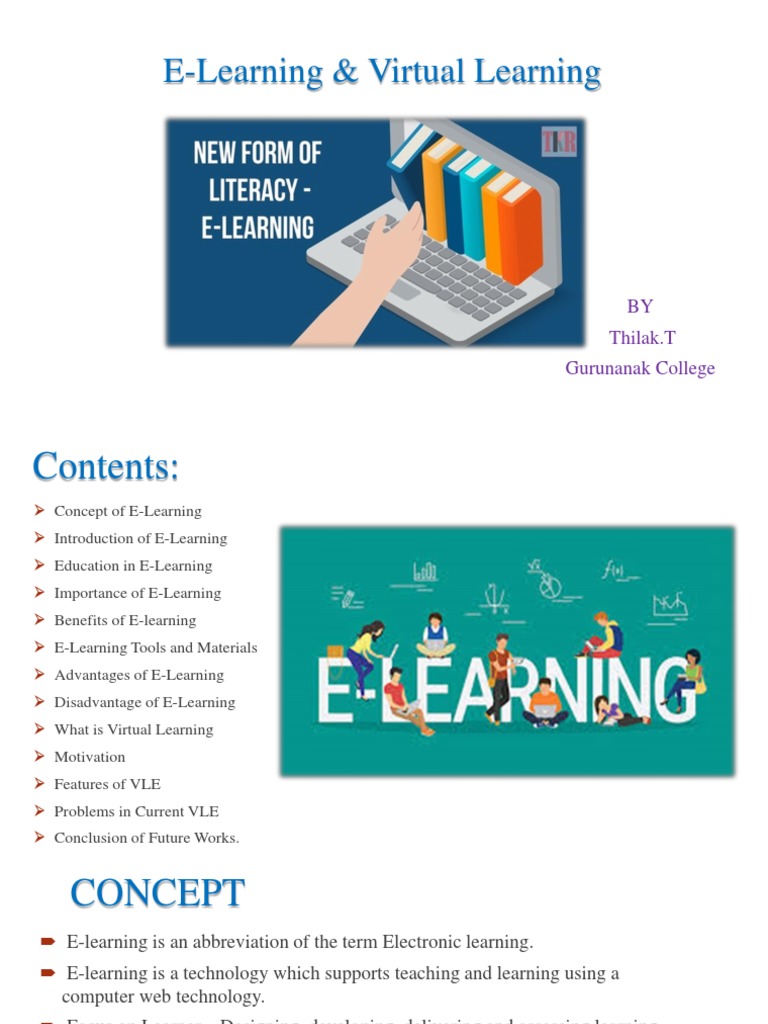 E-Learning and V Learning | PDF | Educational Technology | Learning