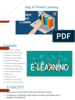 E-Learning and V Learning