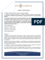 CP Iuris - PROCESSO PENAL II - Questoes Comentadas