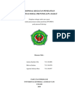 Proposal Penelitian Psikologi di Dinas Sosial Jawa Barat