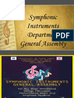 Symphonic Instruments General Assembly 2019 2020