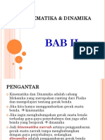 BAB 2 Kinematika Dan Dinamika