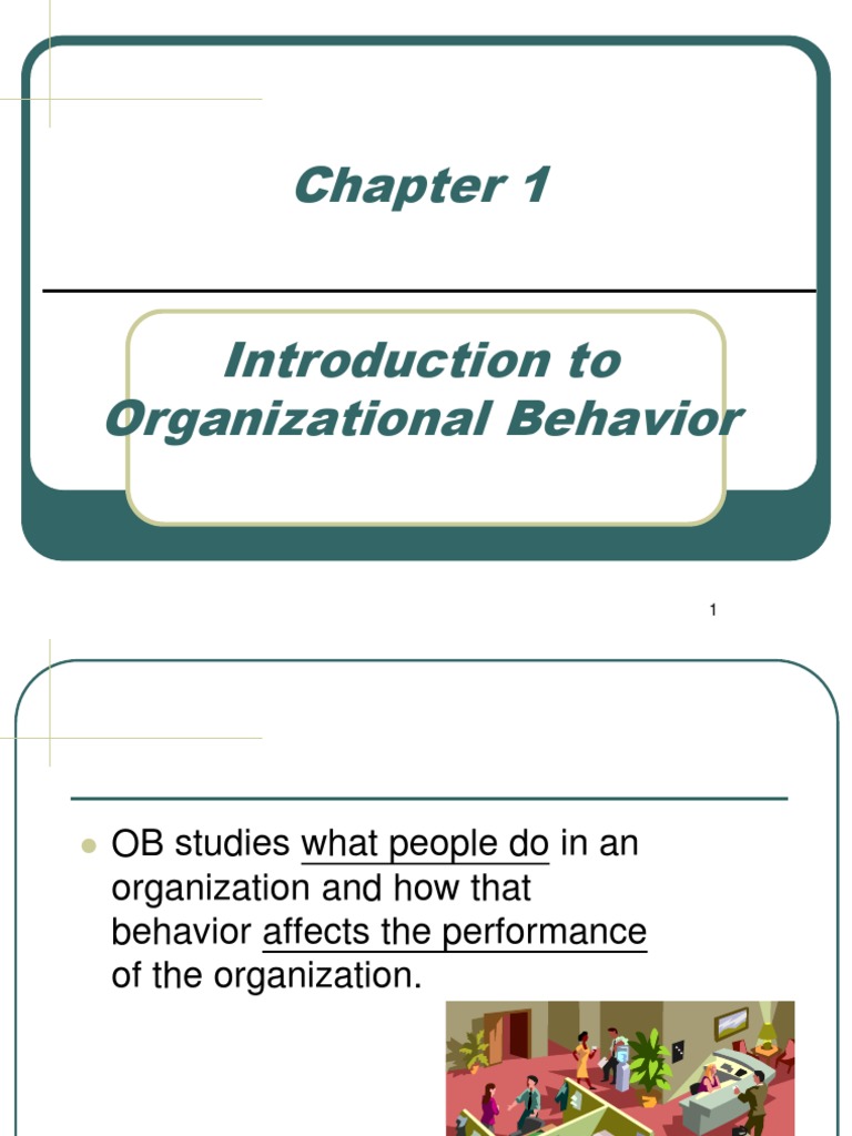 01 Intro To Hbo 1 Pdf Employment Organizational Behavior