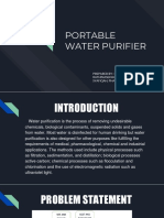 Portable Water Purifier