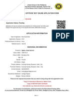 AFP online application form