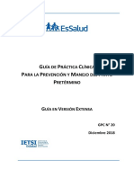 GPC Parto Pretermino Version Extensa PDF