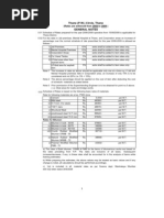 DA Rates for Rajasthan Government Employees | PDF | Employment ...