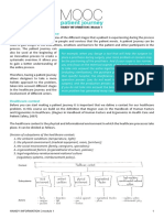 The Patient Journey in Practice: Handy Information - Module 1