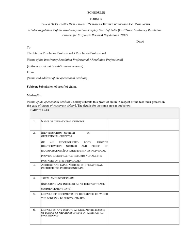 Process For Corporate Persons: Subject | PDF | Bankruptcy | Private Law