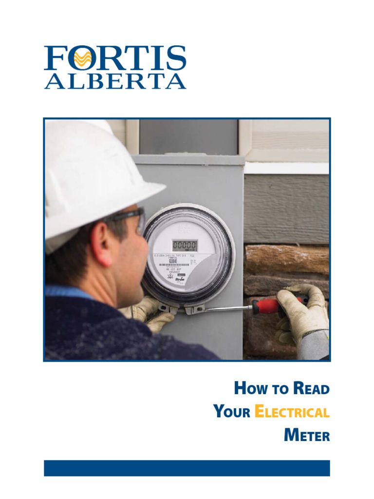 How To Read Your Meter | PDF | Electrical Engineering | Physical Quantities