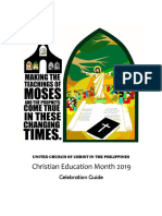 Christian Education Month 2019: Celebration Guide