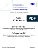 Guía de Informática 4° Semestre