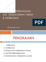 Asuhan Keperawatan Gangguan Kesejajaran Tubuh