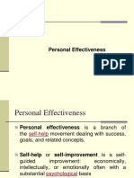 Personal Effectiveness Scale