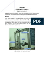 AM2540 Buckling of Struts: Experiment Code: K