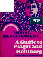Moral Development A Guide To Piaget and Kohlberg