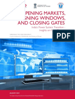 India's Power System Transition Insights on Gate Closure