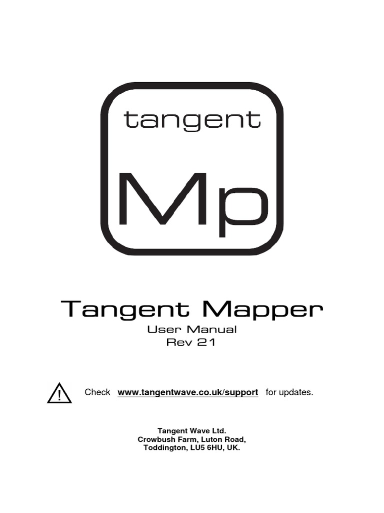 Tangent Mapper User Manual | PDF | Mobile App | System Software
