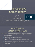 Social-Cognitive Career Theory