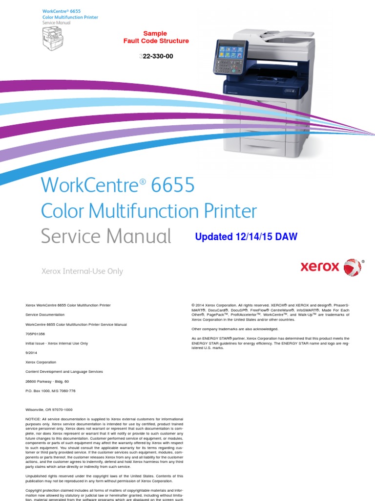 Workcentre 6655 Service PDF | PDF | Electromagnetic Interference | Radio
