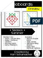 Freebie Geoboard S Season Summer Preview