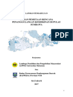 Kemiskinan Sumbawa Laporan Pendahuluan