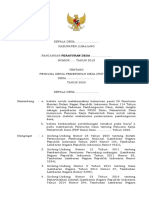 Contoh Perdes RKP Desa PDF