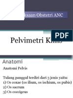 Pelvimetri Klinis