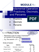 Chapter 1-Fraction, Percentage, Ratio and Proportion PDF
