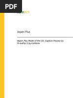 Aspen Plus NMP Model