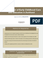 Improvement of Early Childhood Care and Education in Jharkhand