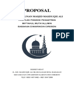 Proposal Masjid Masduqie Ali