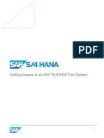 4a Hana Trial Sysstem