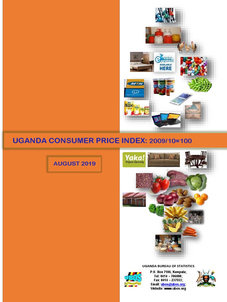 Uganda Consumer Price Index August 2019 | PDF | Consumer Price Index |  Economies