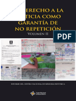 El Derecho de Justicia Como Garantia de No Repeticion Tomo 2 PDF