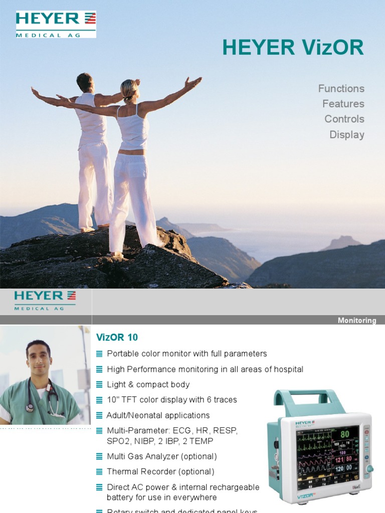 HEYER VizOR Medical Monitoring Solutions | PDF | Technology & Engineering