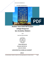 Analisis Arsitektur Modern Pada Bangunan Fave Hotel Solo PDF