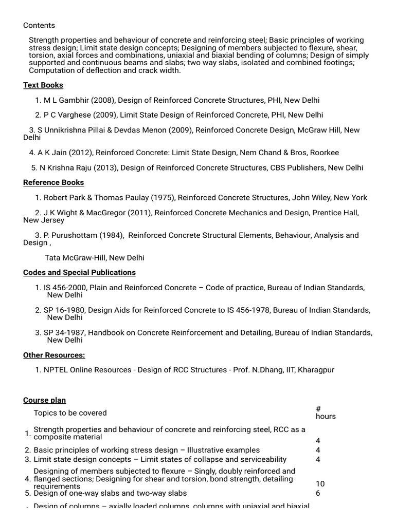 RCC Design Fundamentals | PDF | Reinforced Concrete | Column