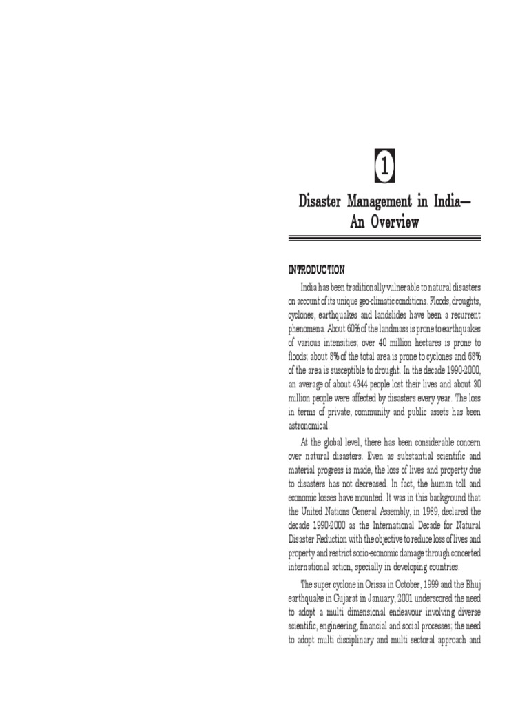Disaster Management Pdf Emergency Management Disaster And Accident
