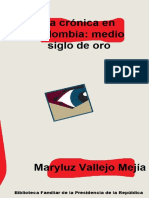La Crnica en Colombia Medio Siglo de Oro PDF