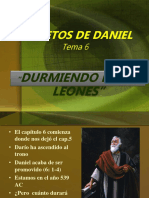 Secretos de Daniel, Cap. 6-1