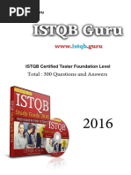 Premium Questions by ISTQB Guru 01