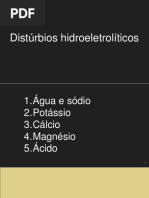 Aula Distúrbios hidroeletrolíticos