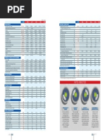 Financial Statistical Summary: Ratio Analysis