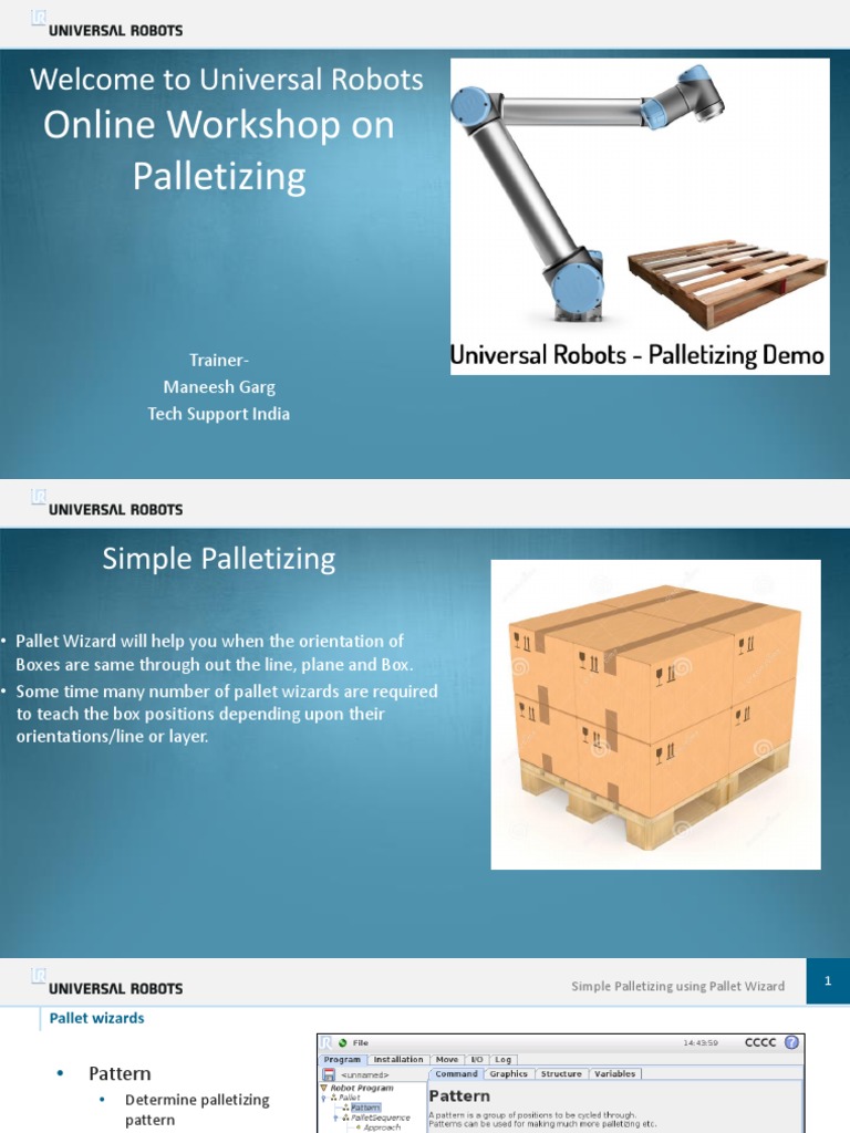 Palletizing Techniques Workshop Guide | PDF | Areas Of Computer Science ...
